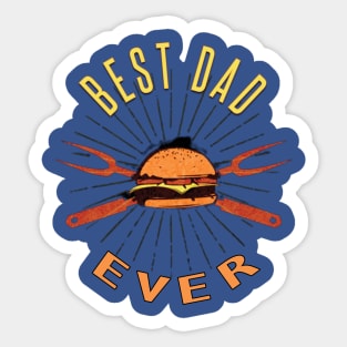 Father's Day  Foodie Dads Sticker